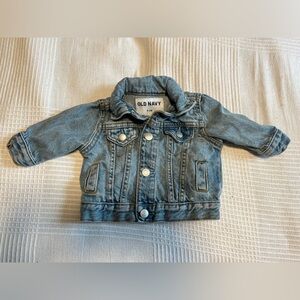 0-3 Month Baby Jean Jacket
